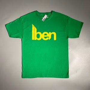 T-shirt iben green size L / t-shirt iben vert taille L